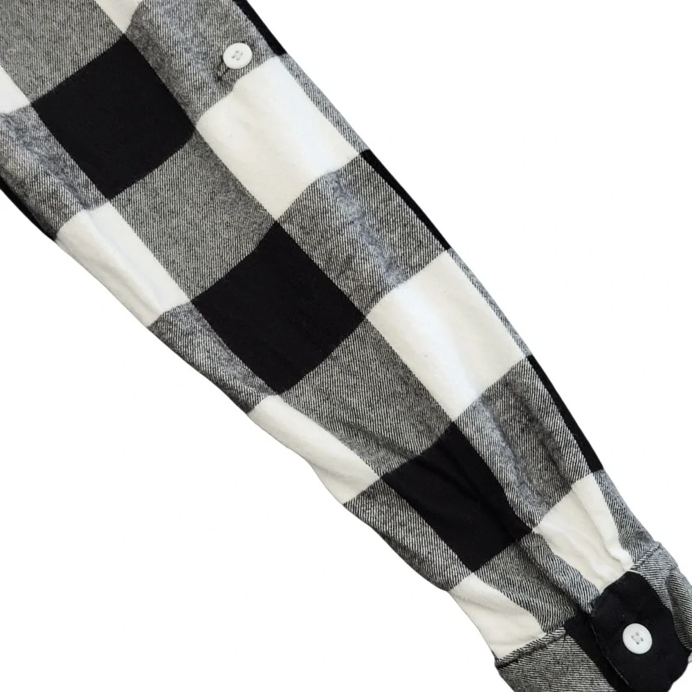 Dolly Parton Upcycled Flannel Shirt In Dolly We Trust Fits Womens Large Plaid - Picture 6 of 7